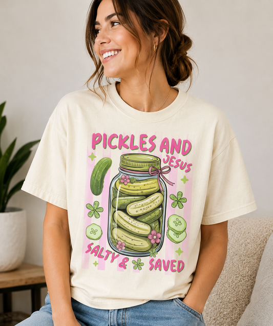 🥒✝️ Pickles and Jesus... Salty & Saved! ✝️🥒