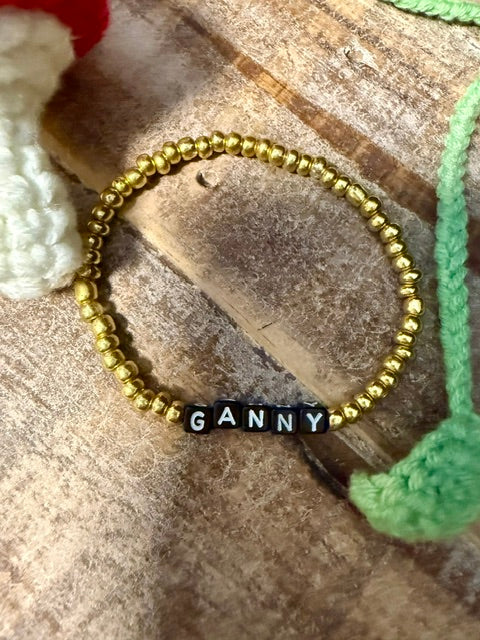 Personalized Ganny Bracelet