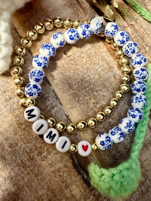 Personalized Mimi Bracelet Set